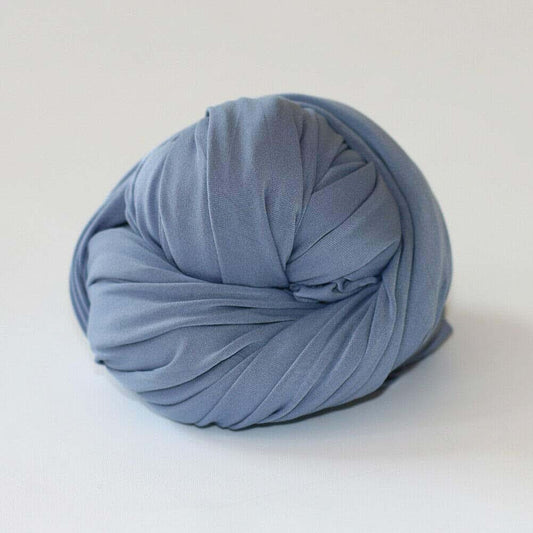 Magik Cotton Newborn Baby Swaddle Blanket Muslin Receiving Blanket in Light Blue