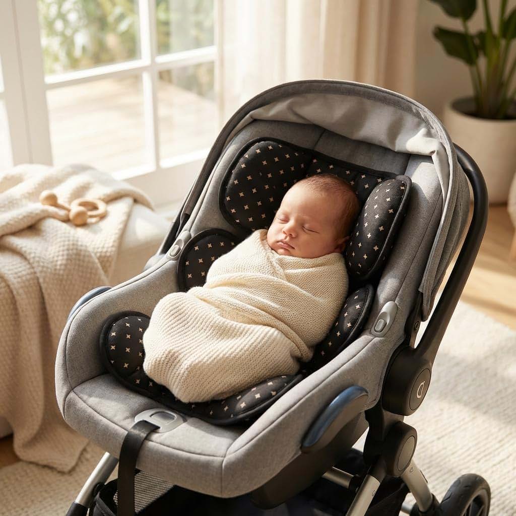 Infant Insert for Doona, Graco, Chicco, Britax, Evenflo – Shock‑Resistant Mesh