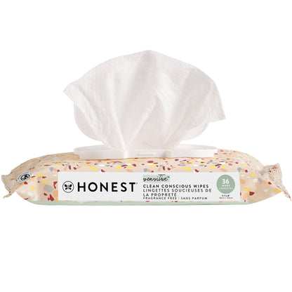 Honest Company Multi-Use Baby Wipes Terrazzo