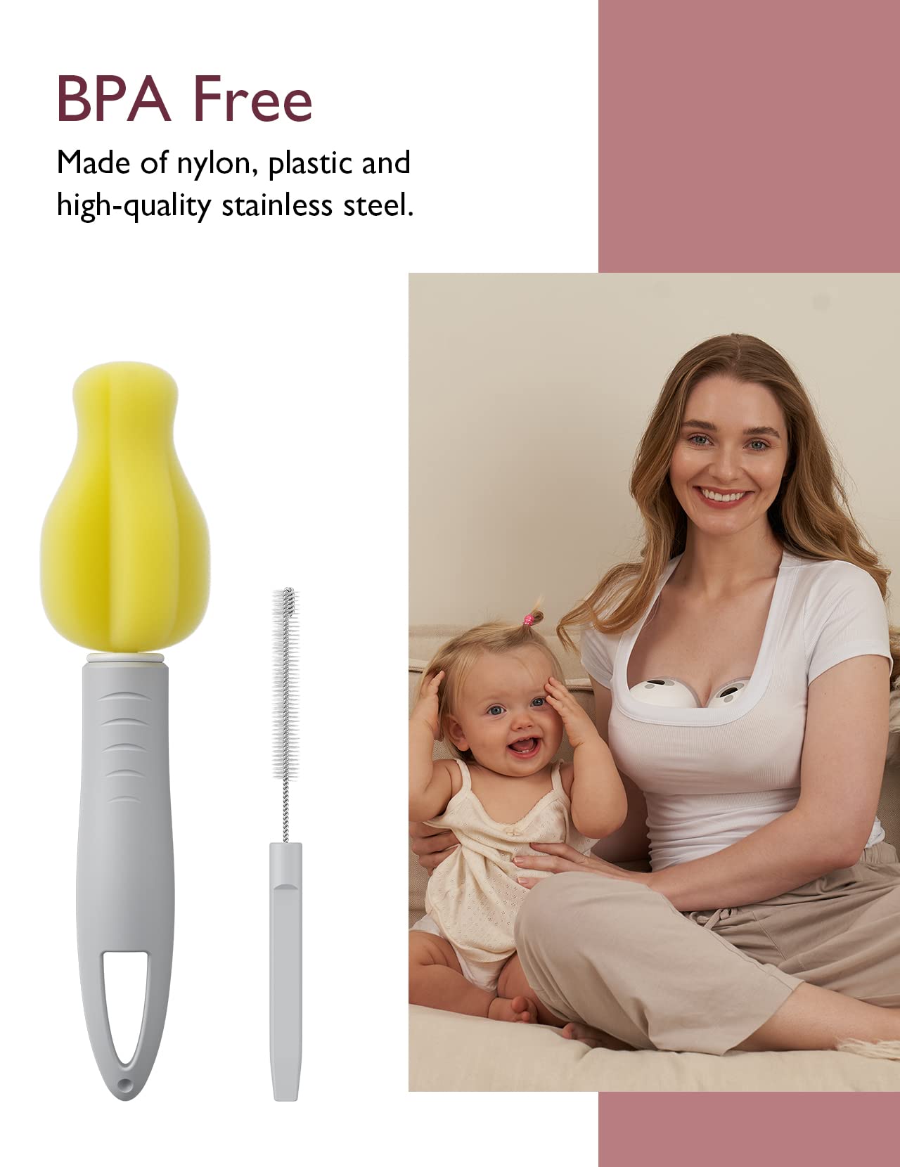 Momcozy Cleaning Brush Kit