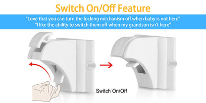 Vmaisi Magnetic Cabinet Locks