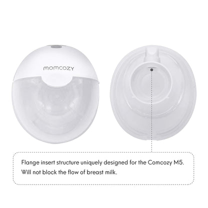 MompMuir 17mm Flange Insert for Momcozy M5 Breast Pump Accessories
