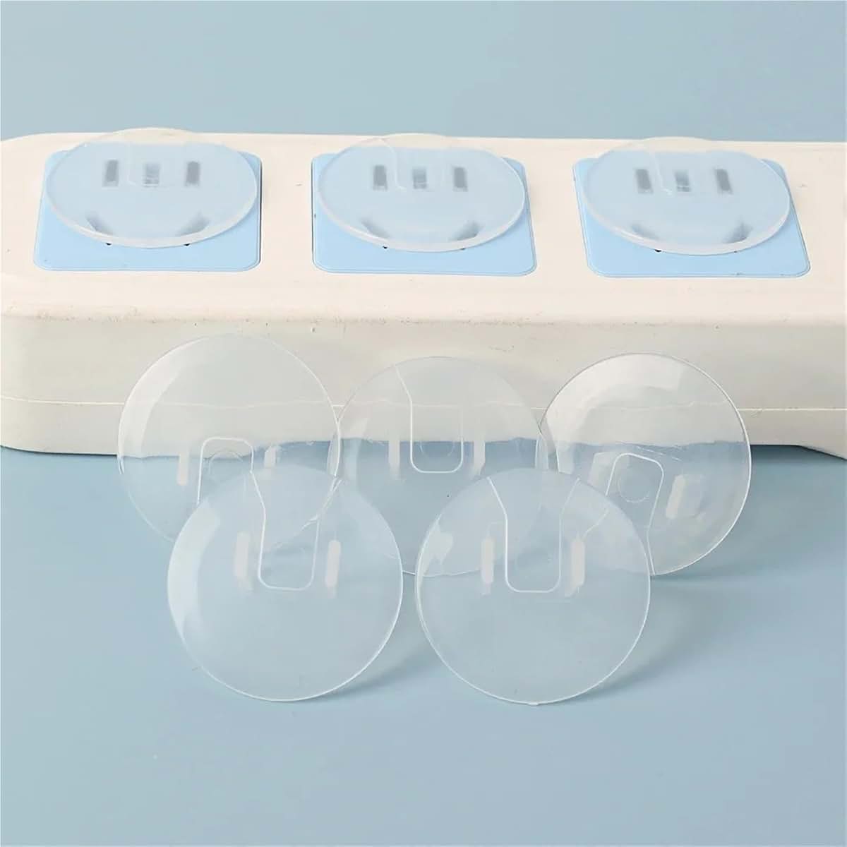 Anenog Clear Outlet Covers for US Plugs - 150 Piece Set (photo 3)