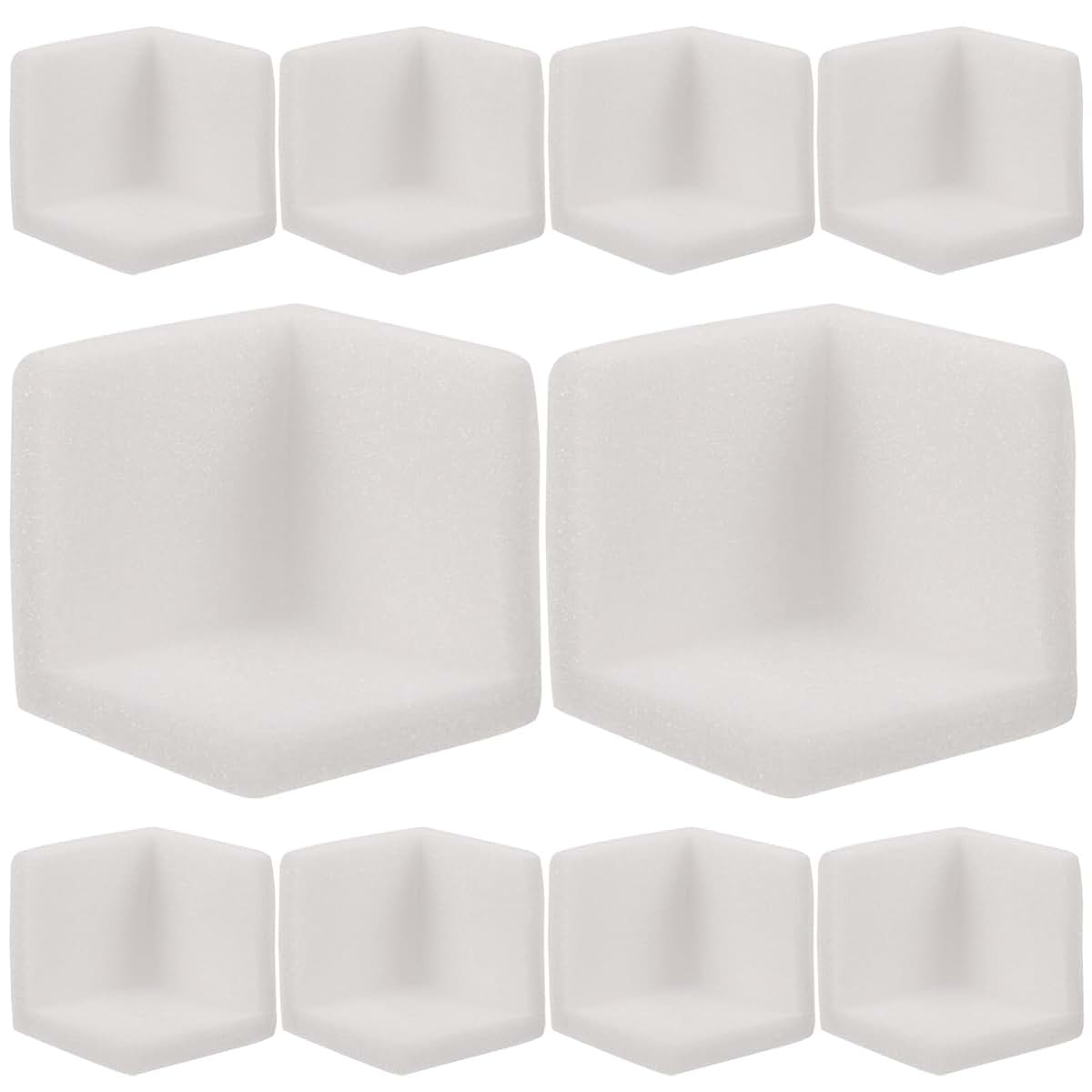 Corner Guards Protectors for Furniture and Picture Frames | Polyethylene Edge Bumpers
