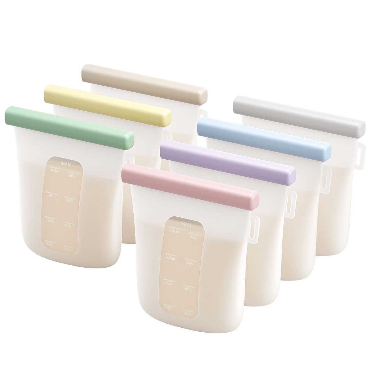 Nuliie Reusable Silicone Breastmilk Storage Bags