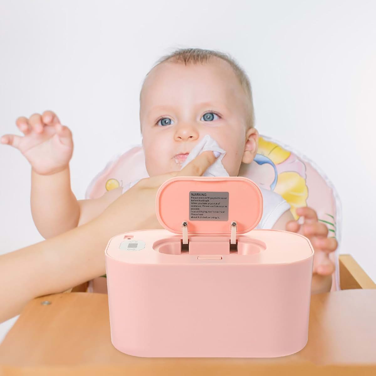 BabyOneStop Baby Wipe Warmer With Temperature Control And USB Power