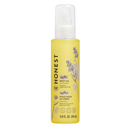 The Honest Company Lavender Infused Body Oil, 4.0 fl oz