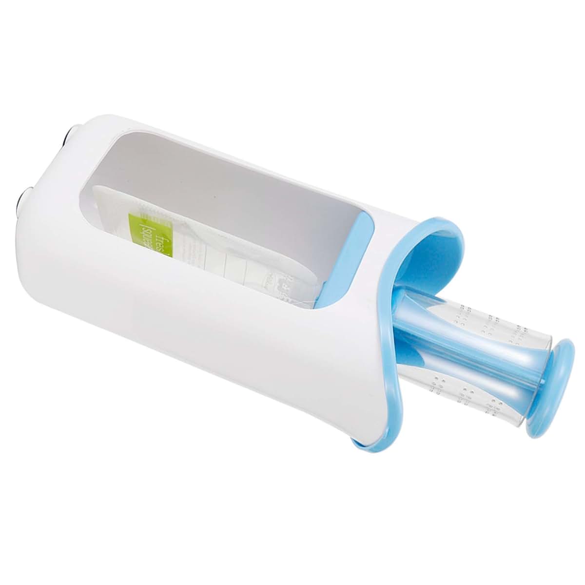 Oumefar Fruit Puree Squeezer with 10 Squeeze Pouches Blue (photo 3)