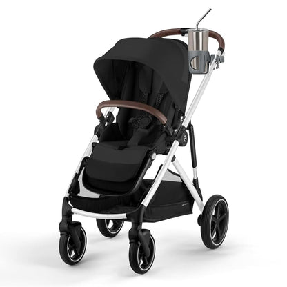 Cup Holder Compatible With Cybex Stroller - 360 Degree Rotatable Gray