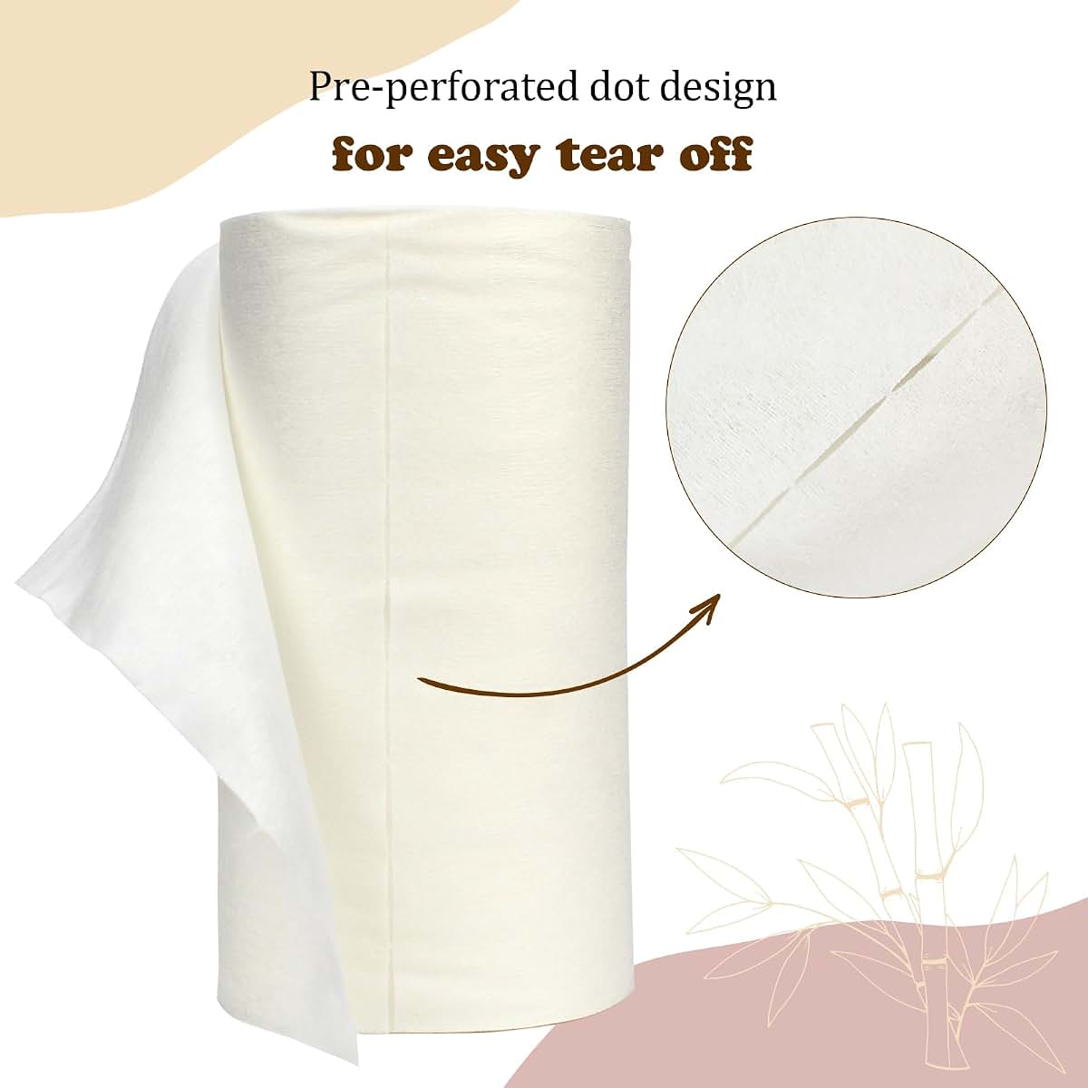 Mama Koala Disposable Natural Bboo Diaper Liners For Cloth Diapers, 400 Sheets (4 Pack)