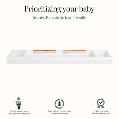 Evolur Audrey Baby Changing Tray For Double Dresser In Stardust (photo 4)