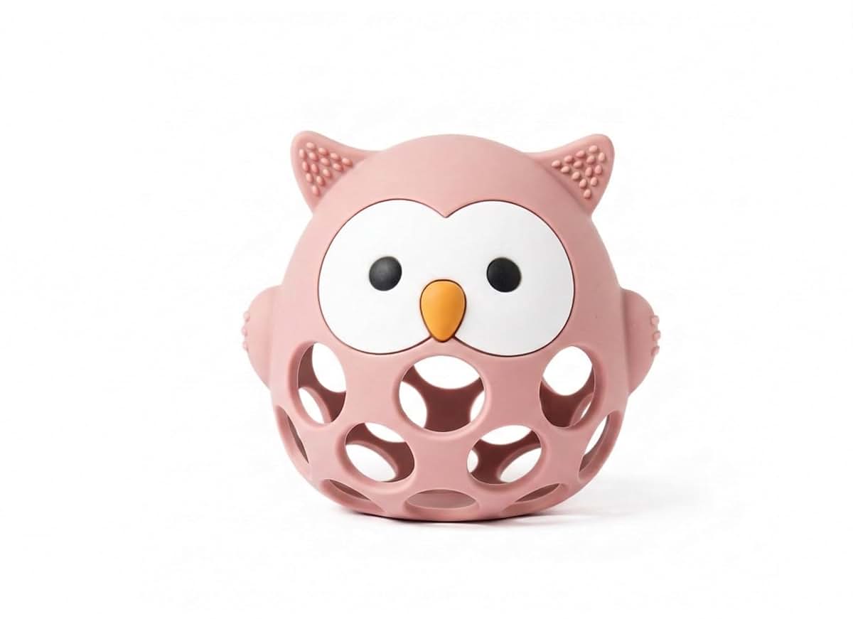 Baby's Way Owl Silicone Teething Toy