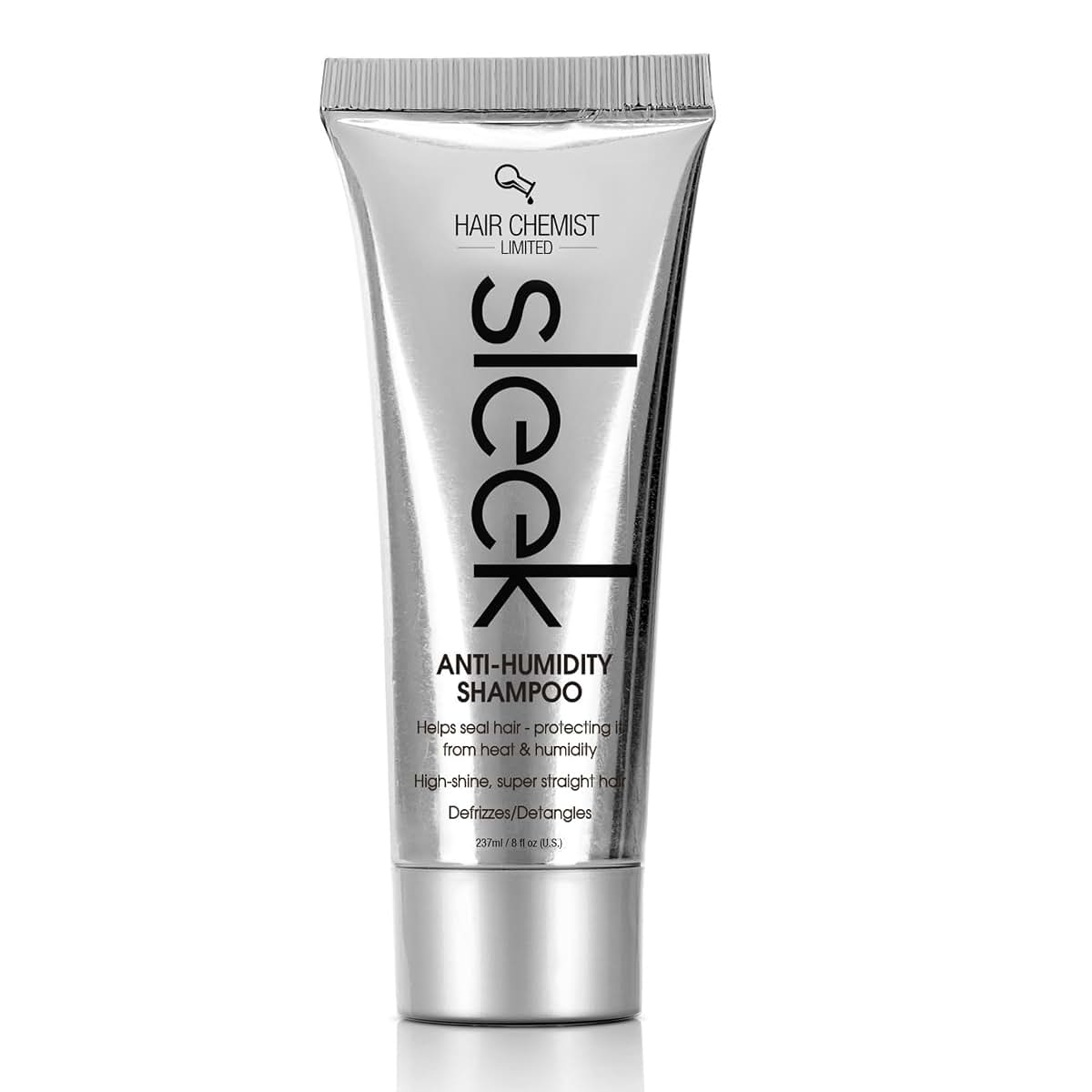 Sleek Anti-Humidity Shampoo for Frizz Control and High Shine Finish