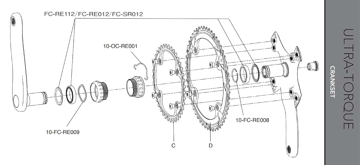 Campagnolo Ultra-Torque Bottom Bracket Bearing Circlip