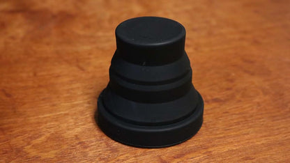 Murphy's Magic Supplies, Inc. Harmonica Chop Cup Black 2 (Silicon) by Leo Smetsers - Trick
