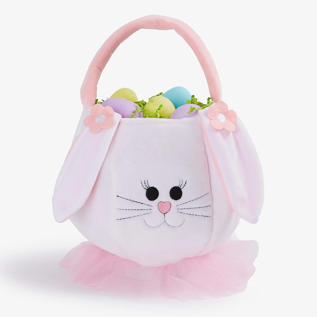 Personalization Universe Easter Bunny Basket (White) (photo 2)