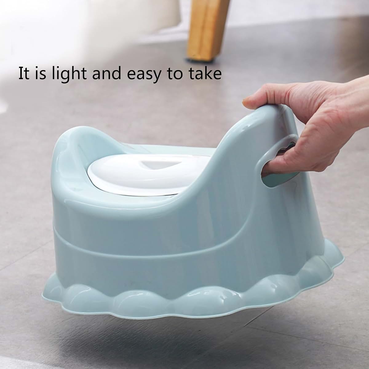 Tkidplw Baby Potty Training Toilet - Standalone Travel Potty Chair (photo 4)