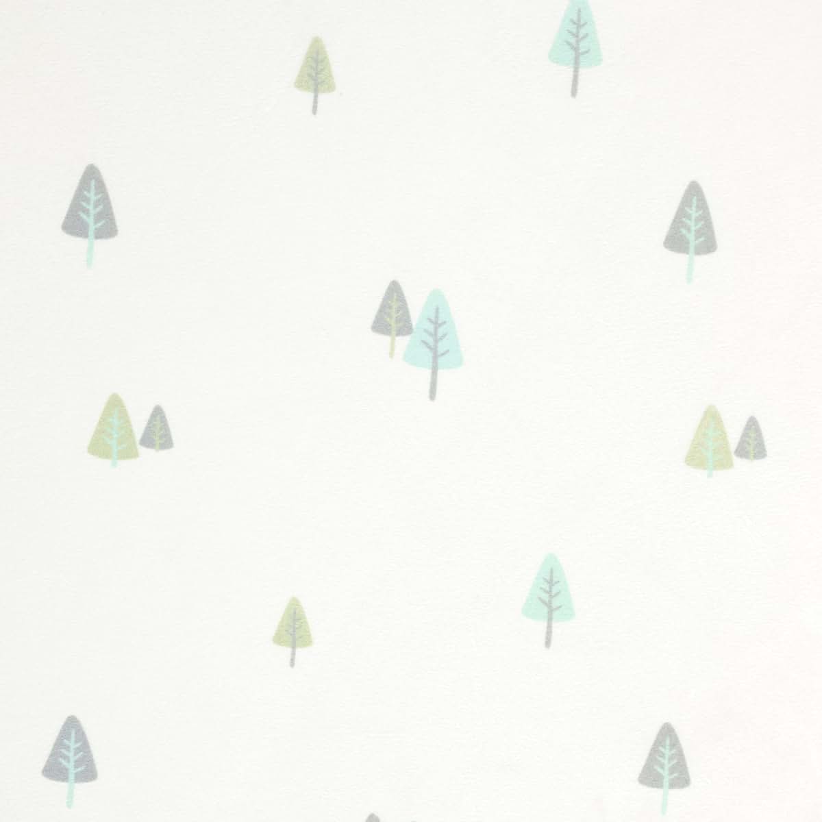 Lush Decor Hygge Sloth Trees Soft & Plush Changing Pad Cover, 32" x 16" x 5", Gray (photo 2)