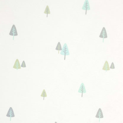 Lush Decor Hygge Sloth Trees Soft & Plush Changing Pad Cover, 32" x 16" x 5", Gray (photo 2)