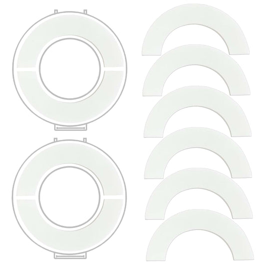 DAFUWENG Transparent Tape for Stove Knob Safety Covers, 5 Pairs