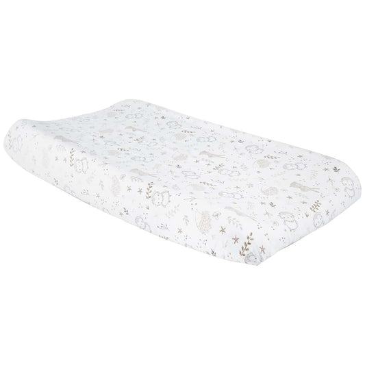 Trend Lab Woodland Friends Deluxe Flannel Changing Pad Cover