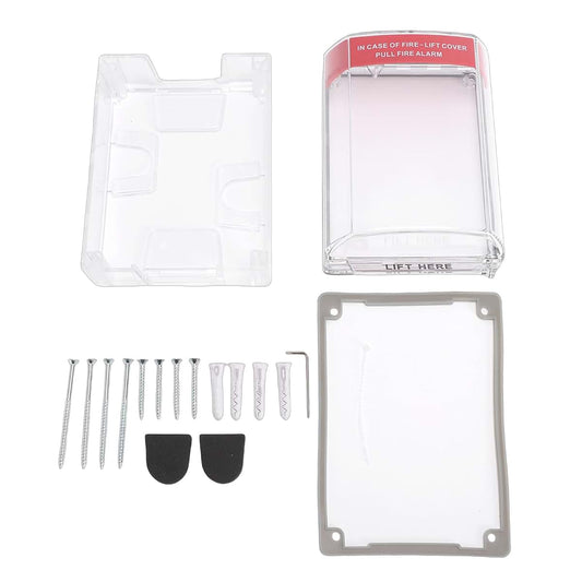 Jaocdoen Fire Alarm Pull Station Cover With Protective Guard