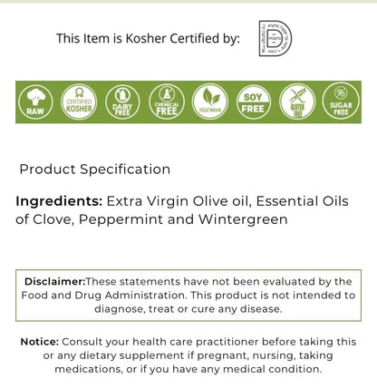 Natures Cue Teething Oil Massage Oil for Gums
