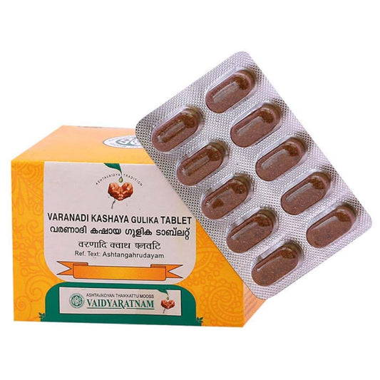 Vaidyaratnam Varanadi Kashaya Gulika Tablet (Pack Of 1)| Ayurvedic Products | Ayurveda Products | Vaidyaratnam Products