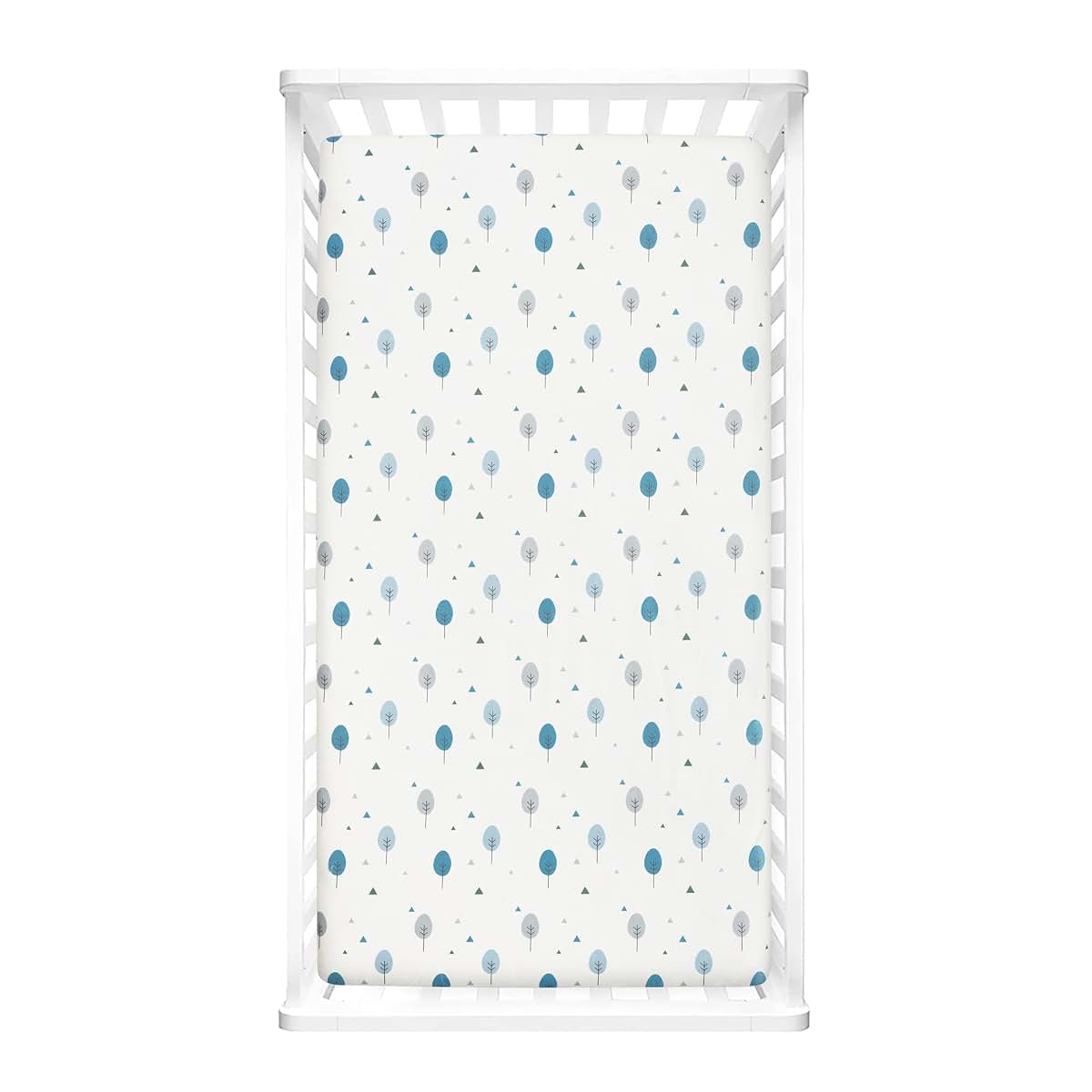 Lush Decor Baby Dinosaurs Roar Allover Trees Fitted Crib Sheet (photo 2)