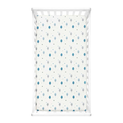 Lush Decor Baby Dinosaurs Roar Allover Trees Fitted Crib Sheet (photo 2)