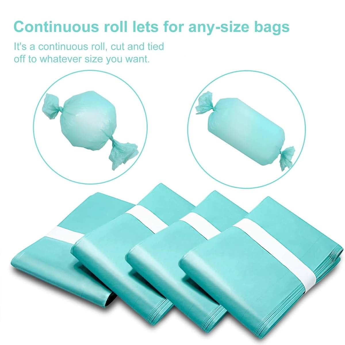 HBUYGF Diaper Pail Liner Refills For Janibell Akord 330 Series, 4-Pack (photo 3)