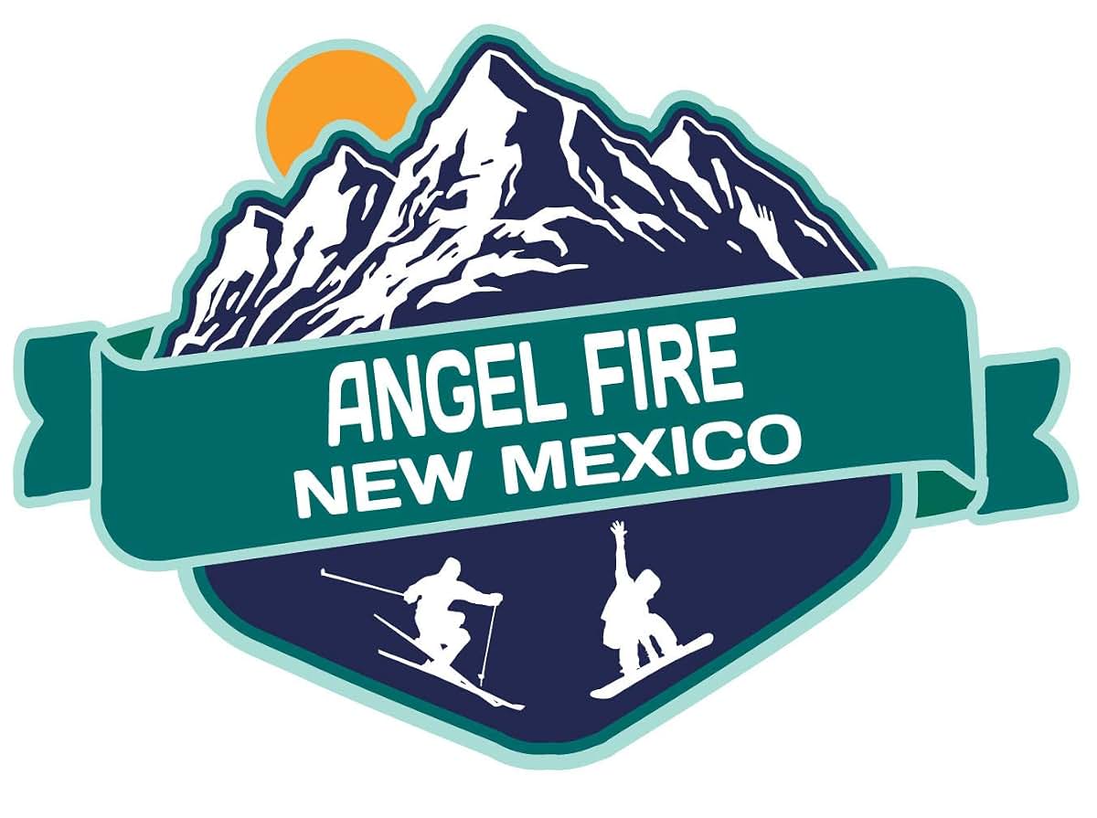 R and R Import Angel Fire New Mexico Ski Adventures 4 Inch Fridge Magnet