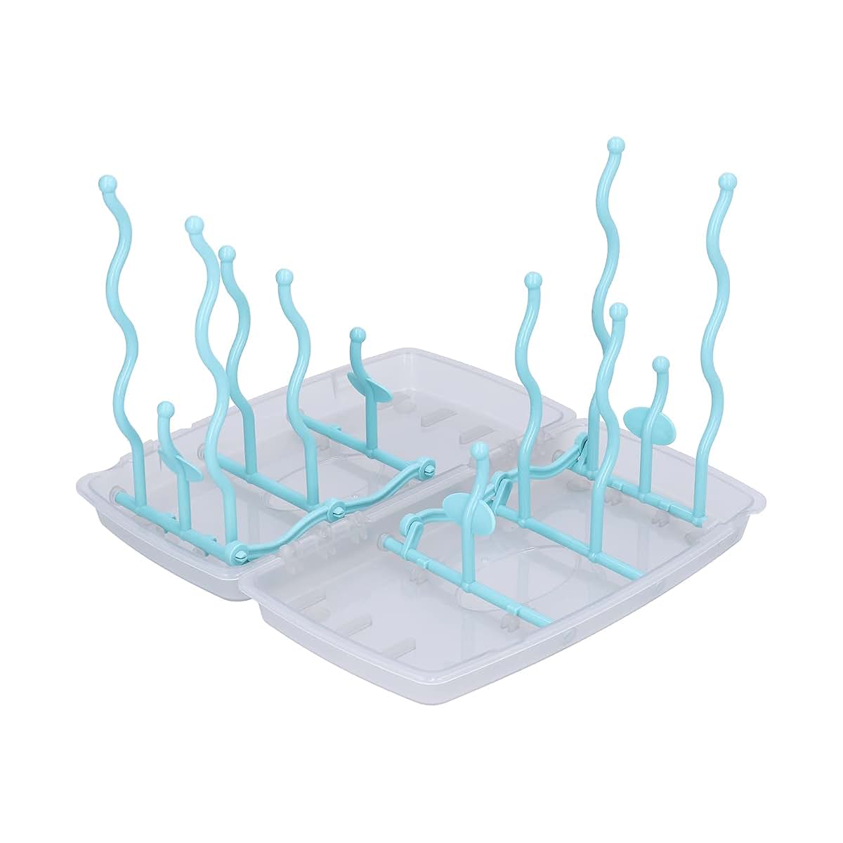 mumisuto Foldable Baby Bottle Drying Rack with Drainer