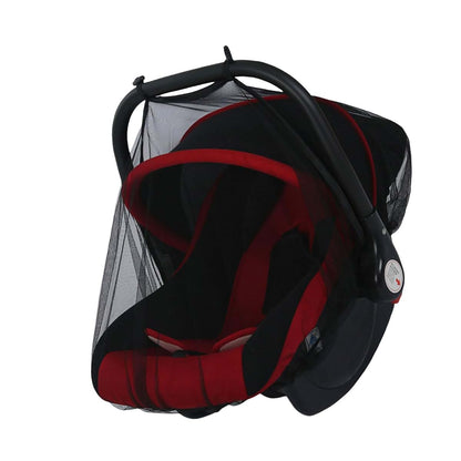 Mesh Netting Carseat Cover with Elastic Closures