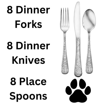 Liberty Tabletop Oliver Puppy 18/10 Stainless Steel Flatware Set
