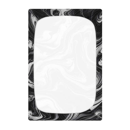 Kigai Marble Texture Fitted Crib Sheet