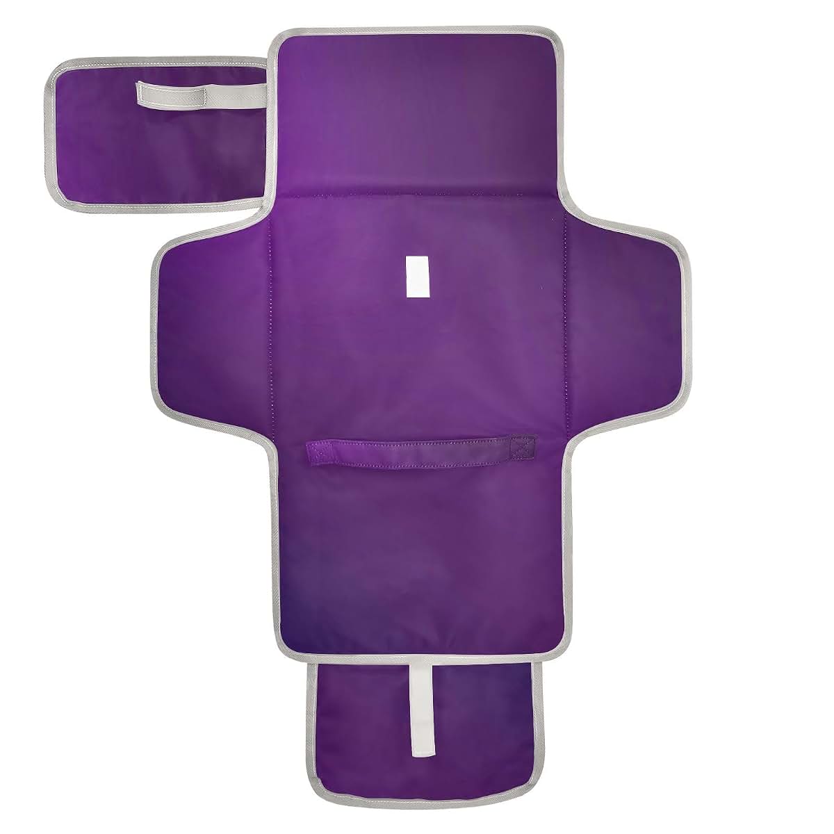 Kigai Portable Diaper Changing Pad – Waterproof Foldable Travel Mat with Pockets, Purple