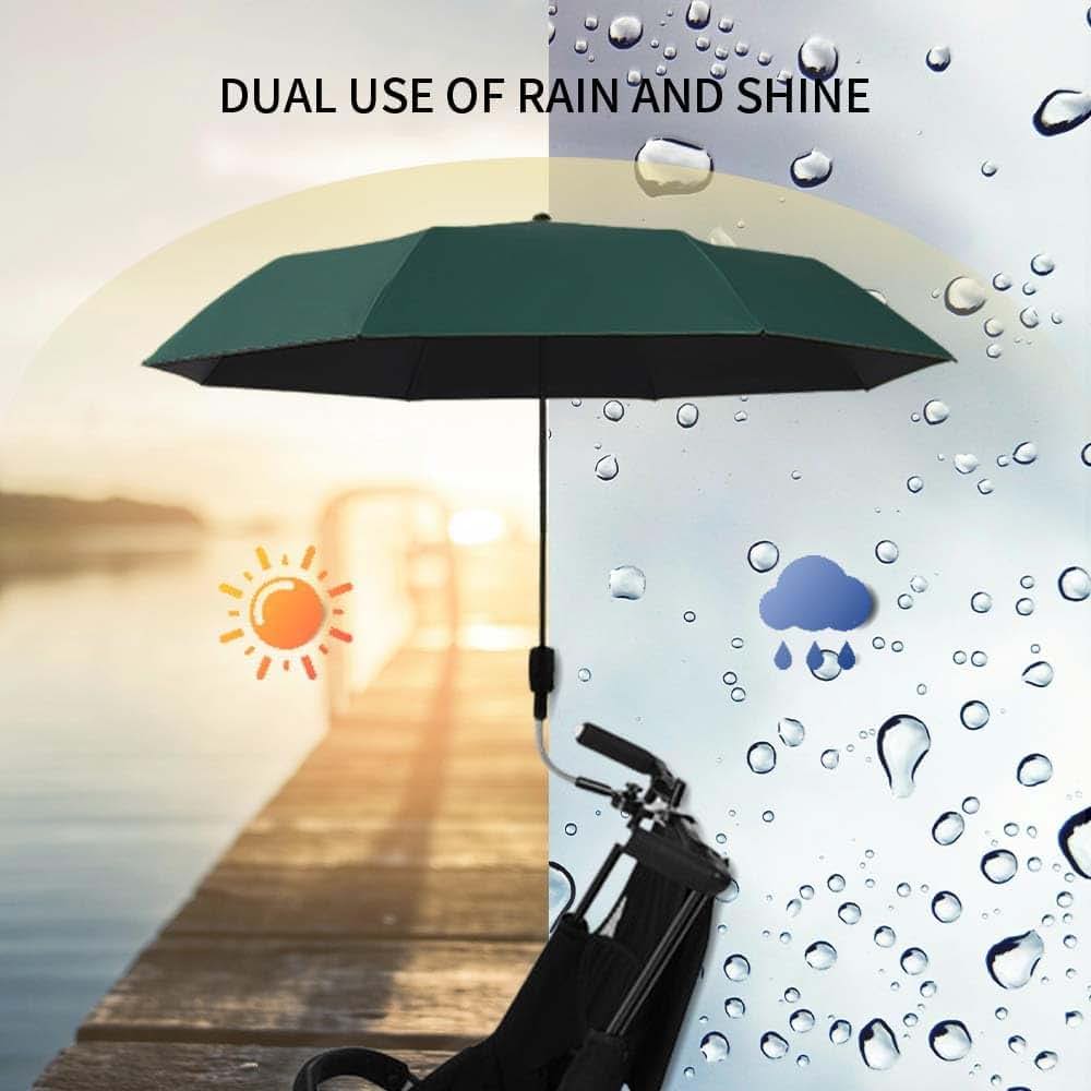 Stroller Shade Umbrella with Adjustable Coverage