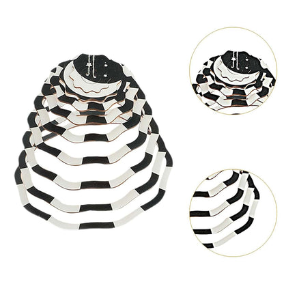 Yunmeryker Crib Mobile Black And White Hanging Bed Toy