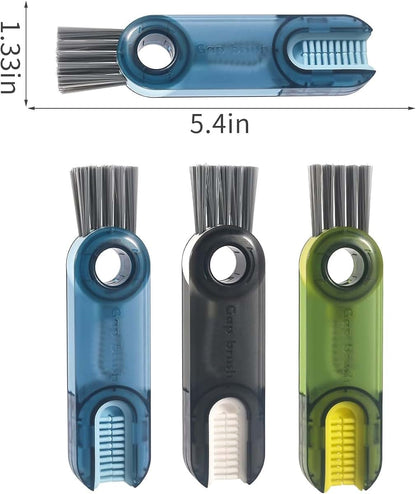 Usoyuso 3 in 1 Cup Lid Gap Cleaning Brush Set, Multifunctional Insulation Bottle Cleaning Tools, Mutipurpose Tiny (photo 3)