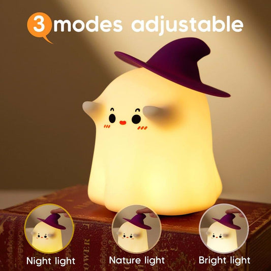 Kincongi Ghost Touch Night Light With 3-Level Brightness (photo 2)