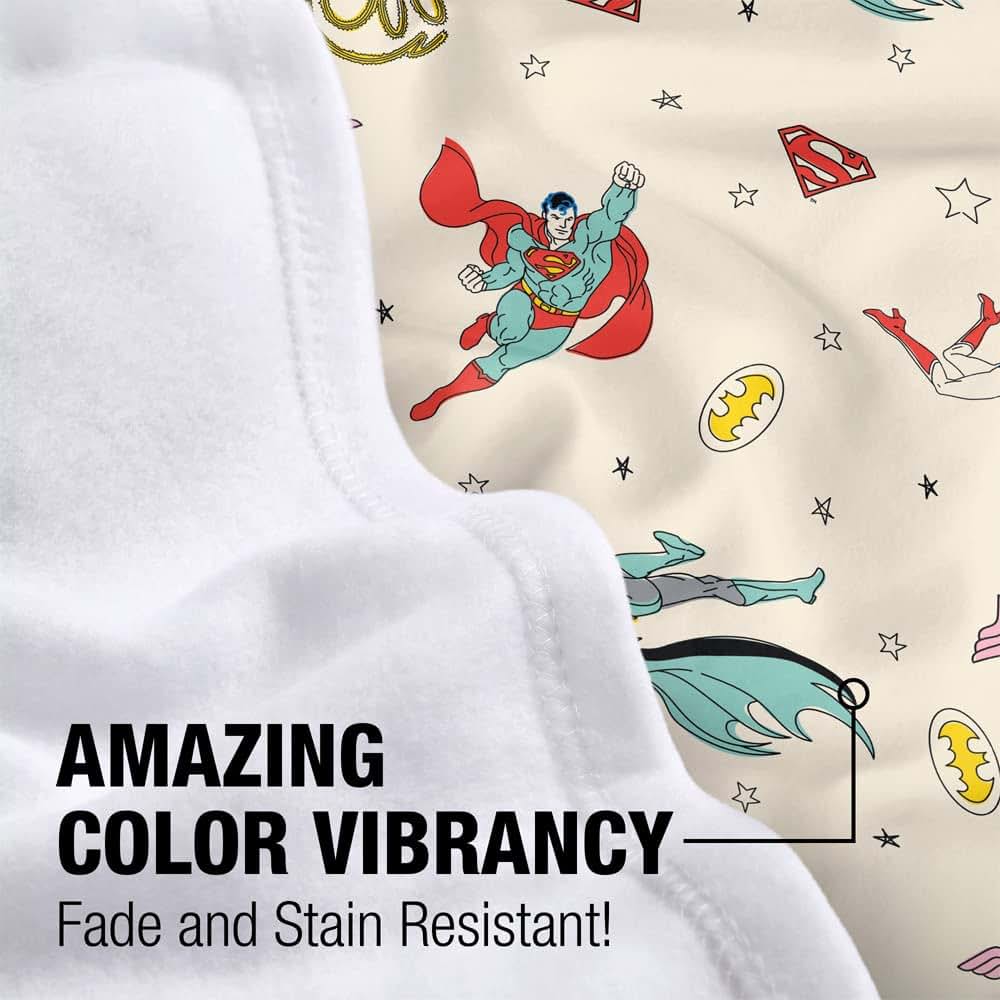 LOGOSVISION Unisex Characters And Symbols Fleece Blanket