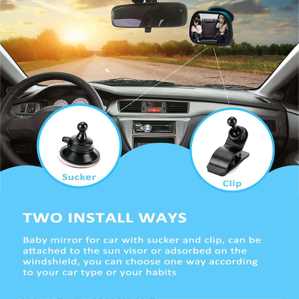 Liangxiang Baby Car Mirror, Universal Rear View Mirror (photo 2)