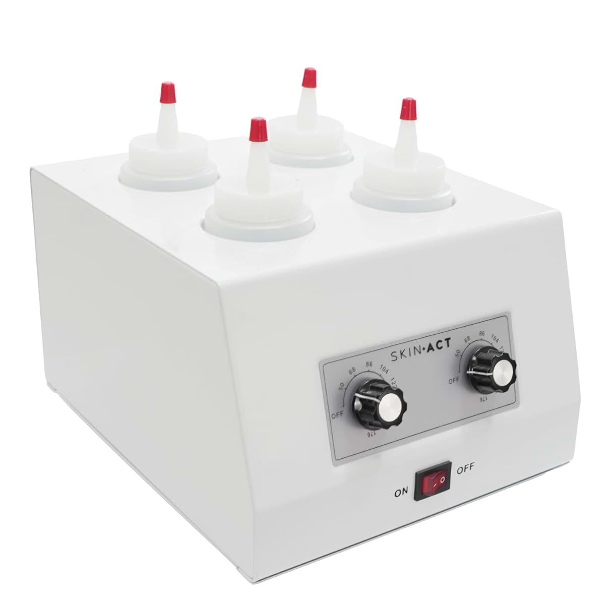 SKINACT Electric Bottle Warmer with Adjustable Temperature (Quadruple)