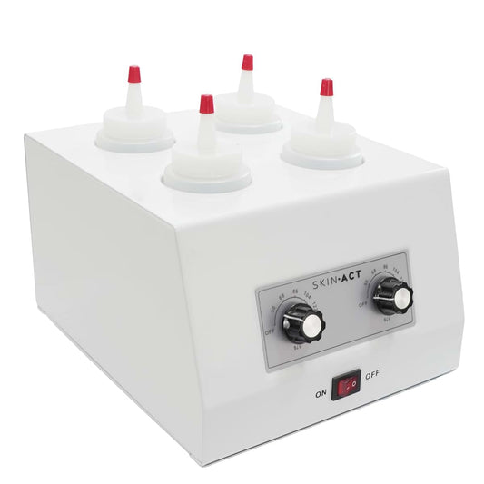 SKINACT Electric Bottle Warmer with Adjustable Temperature (Quadruple)