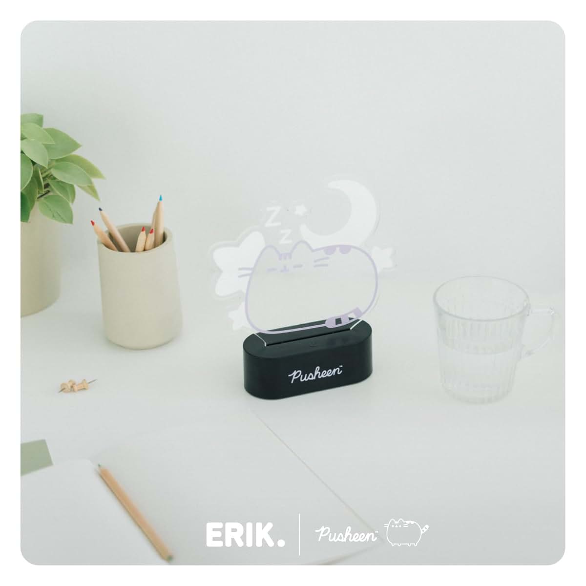 Grupo Erik Pusheen Lamp - Kawaii Stuff - Pusheen Gifts (photo 3)