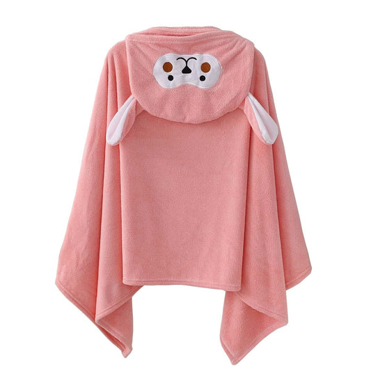 YEBON Kids Hooded Towel Soft Absorbent Bath Towel with Cute Frog Design for Babie, Toddler, Infant Perfect Shower Gifts