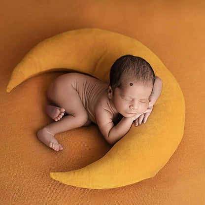 CAOREN Baby Hat Posing Beans Moon Pillow Stars Set Newborn Photography Props Infants Photo Shooting Accessories (photo 2)
