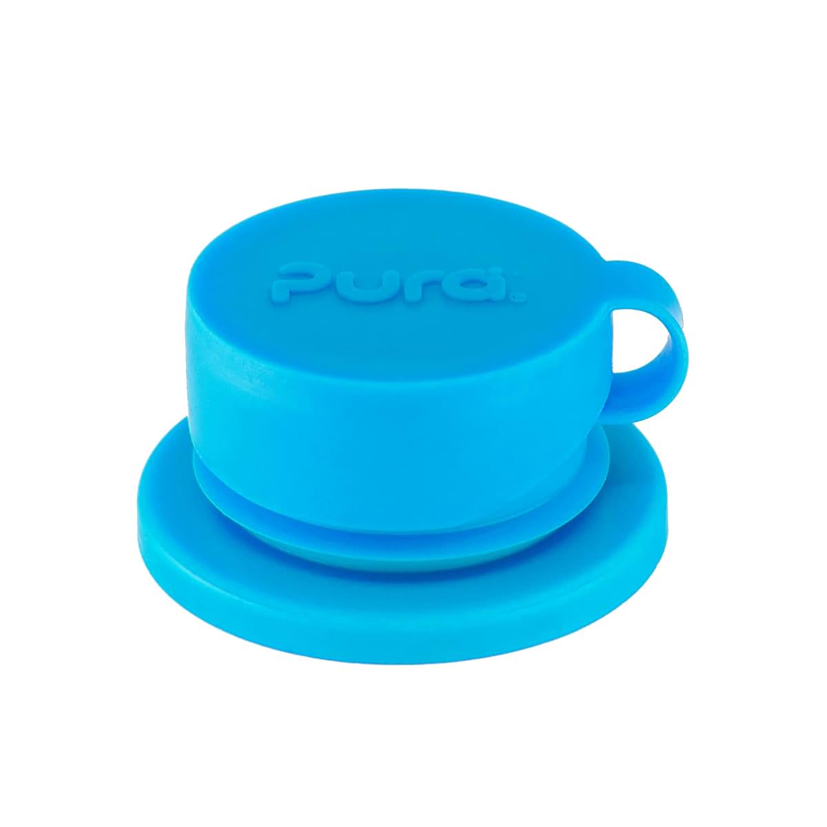 Pura Kids Big Mouth Sport Top Lid - Wide Mouth Water Bottle Lid, Spill-Proof, Aqua