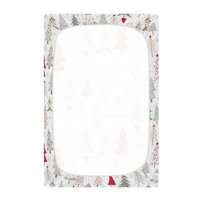 KICPOAY Fitted Crib Sheets for Playard and Mini Crib Mattress